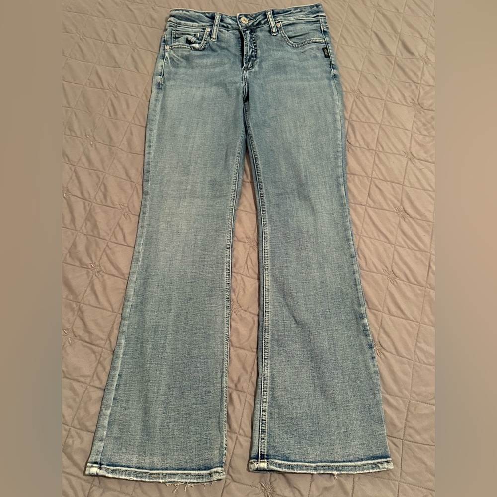 Silver Jeans Light Blue Flare Women's Jeans